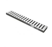 Griglia di drenaggio in acciaio inox, stainless, 10 cm | Elemento metallico drenante, di drenaggio lineare, Opere di drenaggio urbano, Per edili