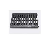 Griglia di drenaggio in plastica, canale di copertura for drenaggio, filtrazione detriti for cucine esterne, for aree residenziali, strade comunali, cinture verdi(Black,250x250x25mm)