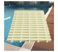 Griglia di drenaggio resistente per piscina - Confezione da 2 pezzi, 30x100 cm, copertura per scarico a pavimento in plastica ABS, filtro ideale per doccia per la gestione dell'acqua interna/este