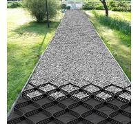 Griglia di Ghiaia Geogrid 1/2/3/4/5/6 M di Larghezza, Passerella Carrabile di profondità di 2 Pollici Stabilizzatore della Griglia Geo Ground per Una Base di Capannone in PLA, 4x9 m/13x30 ft