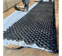 Griglia di ghiaia Griglia di terra alta 2" for griglia di ghiaia Griglia di stabilizzazione permeabile for base di capannone Pendenza Erba Sabbia Terreno Argine del fiume Massiccio stradale Muro di co