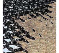 Griglia di ghiaia per vialetto, a nido d'ape, 5,1 cm, per capanno da giardino, vialetto e patio, 1 m x 10 m, rete per il controllo del fango