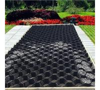 Griglia di ghiaia spessa 5,1 cm, 9 m - 9,1 m, capacità di carico 816,5 kg/m², ideale per patio, giardino, capannoni, pendii, vialetti, rinforzo del terreno.