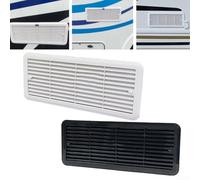 Griglia di montaggio per frigoriferi Thetford, 62445480, ricambio per griglia di ventilazione per camper e camper (nero)