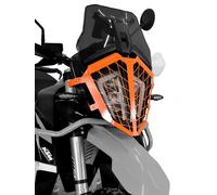Griglia di protezione copertura del faro HEED KTM 890/790 Adventure/R-arancione