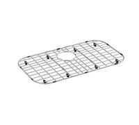Griglia di protezione per lavello da cucina, 66 cm di lunghezza x 35 cm di larghezza, griglia per lavello in acciaio inox con scarico posteriore griglia per lavello in metallo per fondo della cucina