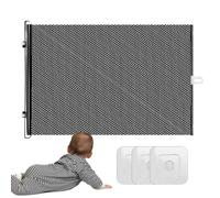 Griglia di protezione per scale portatile, per cani e, con ventose, per animali domestici, rete per la prevenzione delle lesioni