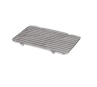 Griglia di raffreddamento in acciaio inox, supporto antiaderente for dolci, teglia da forno, for macarons, for biscotti, griglia for barbecue(26x16x1.5cm)