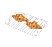 Griglia di Raffreddamento per Dolci,Teglie Asciuga Alimenti per Pancetta,Griglia Raffreddante in Acciaio per Torte - per Arrostire, Cucinare, Cuocere a Vapore, Piastra, la Casa, e il Ristorante