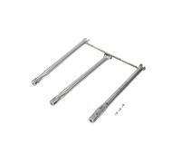 Griglia di ricambio in acciaio inossidabile 304 per Weber per Spirit 300 Series E-310 E-320 E-330 e GS4 per Spirit II, modelli di controllo frontale 2013-attuale, include tubo crossover, argento