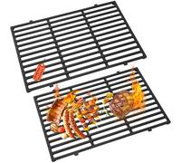 Griglia di ricambio in ghisa per barbecue, 44 x 58 cm, resistente, compatibile con Weber Spirit E-310 Classic, Spirit I & II E/S-310, 320, 330, confezione da 2