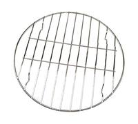 Griglia di ricambio per barbecue in acciaio inox, rotonda, 28 cm