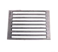 Griglia di ricambio per caminetto in ghisa, forma quadrata, adatta per camini Hark, migliora la produzione di calore e riduce il fumo grazie al design ottimizzato (27 x 19,5 cm)