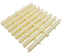 Griglia di scarico anti-vortice per piscine, canale di troppopieno da 20 cm, confezione da 10 griglie in plastica resistente per un flusso d'acqua sicuro e manutenzione della piscina