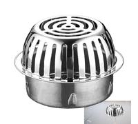 Griglia di scarico del pavimento,Griglia del pavimento | Anti-tappatura Setole in acciaio per il bagno sottosuolo balcone giardino