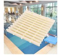 Griglia di Scarico di Alta qualità per Piscine Fuori Terra, passerelle e balconi - Griglia Resistente per Lo Scarico di docce (15x100 cm, Set da 15)