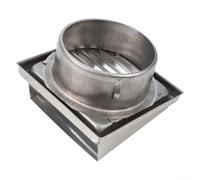 Griglia di scarico in acciaio inox 304, progettata per spazi interni come bagni e cucine (150 mm)