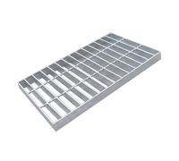 Griglia di Scarico in Acciaio Zincato, Copertura di Scarico for Bacinella di Raccolta Esterna, Copertura for Canale Resistente E Resistente, Griglia di Scarico in Metallo Antiruggine(50x25x3cm)