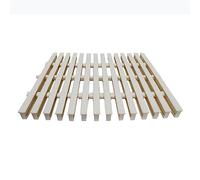 Griglia di scarico per piscina con copertura rimovibile per una gestione efficiente del flusso d'acqua nelle piscine