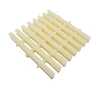 Griglia di scarico per piscina, Griglia di drenaggio for piscina in plastica ABS, colore osso, dimensioni multiple, confezione da 2-10 pezzi(20x 100cm,10pcs)