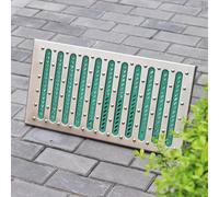 Griglia di scarico resistente for garage e cortile - Filtro for trincea in acciaio inossidabile for drenaggio rapido(58cmx25cmx2.5cm1 Pack)