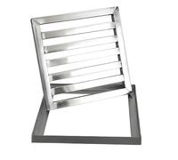 Griglia di Scolo in Acciaio Inossidabile, Drenaggio Rapido, Griglia di Scarico Esterna, Elevata Capacità di Carico, Utilizzata in Cortili, Marciapiedi, Aree Residenziali e Altri Luoghi(50cm/20in)