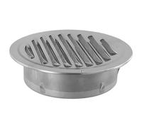 Griglia di sfiato a parete in acciaio inox facile installazione per una corretta