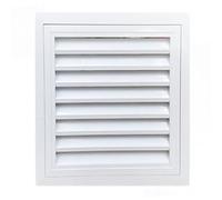 Griglia di sfiato dell'aria con zanzariera, coperture di sfiato della parete di alluminio per il bagno, uso interno/esterno