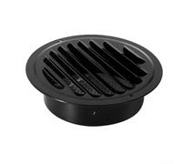 Griglia di sfiato rotonda in acciaio inox 70200 mm per prestazioni di ventilazione migliorate (200 mm)