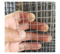 Griglia di sicurezza decorativa in acciaio inox, 10 mm/0,6 mm, per scale e pollame, 0,8 x 30 m, pannello a rete metallica resistente