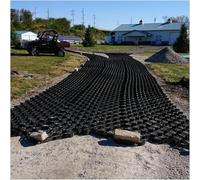 Griglia di stabilizzazione espandibile 330 Fuß con fori di drenaggio, ideale per uso esterno, design a nido d'ape resistente per il controllo dell'erosione del suolo