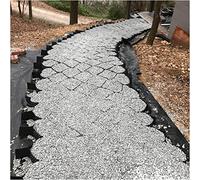 Griglia di stabilizzazione per vialetti in ghiaia, Geogriglia for vialetti, passerelle, pendenze, percorsi da giardino, griglia di ghiaia di diverse dimensioni(6x6m/19.6x19.6ft)