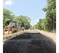 Griglia di stabilizzazione per vialetti in ghiaia, Griglia di terra in HDPE da 2 pollici nera, diverse dimensioni for vialetti in ghiaia, parcheggi e paesaggistica(500cm x 900cm (197in x 354in))