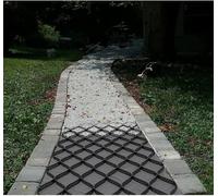 Griglia di stabilizzazione spessa 5,1 cm, per muri di sostegno, sentiero carraio, fango/erosione, fondazione per il controllo dell'erosione, estensibile, 1 x 4 m