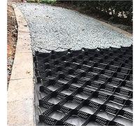Griglia di supporto per ghiaia da giardino, 5,1 cm, ad alta stabilizzazione, per vialetti, paesaggistica, cortili, vialetti, sistema di supporto in pietra piccola da 4 x 5 m