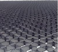 Griglia di Terra 2 IH Thick Geo Grid, Geogriglia Stabilizzatrice Antiscivolo Tagliabile Permeabile per Base Capannone Giardino di Lavoro Sottofondo per Autocarro Leggero, 2m x 10m (6.5ft x 33ft)