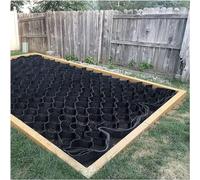 Griglia di terra geo di ghiaia spessa 5,1 cm per parcheggi e vialetti inclinati, sistema geocellule flessibili di ghiaia di piselli, finitrici di rinforzo permeabili per controllo del fango e