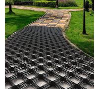 Griglia di Terra Geocell per Passerella per Area Pianeggiante, Griglie Stabilizzatrici di Ghiaia A Nido d'Ape Che Riempiono La Roccia, Sistema di Pavimentazione Permeab, 6m x 8m (19.5ft x 26ft)