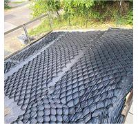 Griglia di Terra geogriglia ad Alta Resistenza per parcheggi e Cortili, pavimentazione a Nido d'Ape in polietilene permeabile da 2 Pollici di Spessore, 4x10 m (13x32,8 Piedi) - Resistente, e