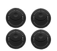 Griglia di Uscita Aria condizionata Auto per Duster, Master, Logan, Sandero 1/2/4 Pezzi 8200464605 687606360R 8200212480 Griglia ugello Presa Aria (2 Pezzi Neri) (4 Pezzi Neri)