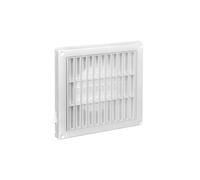 Griglia di ventilazione 165x165 mm fi 100 mm bianca T55