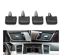 griglia di ventilazione 2/4 Clip Scorrevole Griglia Di Uscita Aria Condizionata Anteriore Posteriore Per Mercedes Per Benz W166 W292 ML350 GL450 M ML GLE GLS Bocchetta Aria Condizionata(Front 4pcs)