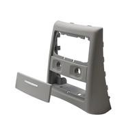 Griglia di ventilazione AC per B&MW Serie 3 E90 E91 2005-2012 auto console centrale centrale aria condizionata griglia esterna telaio posacenere pannello di copertura WEFOLCC (grigio, C) (B/beige)