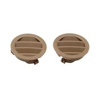 Griglia di ventilazione anteriore posteriore Compatible With climatizzatore, compatibile con Mercedes Benz Classe C W204 180 200 220 230 260 300 350(Yellow 2PCS)