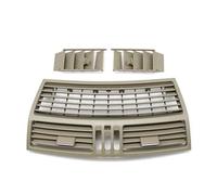 Griglia di ventilazione anteriore sinistra destra centrale Compatible With auto, pannello di copertura di ricambio compatibile con Mercedes BENZ Classe S W220 S300 S350 1998-2005(Middle 1PC-Yellow)