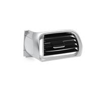 Griglia di ventilazione aria condizionata sinistra destra centrale for auto compatibile con Porsche 911 Carrera Targa GT2 GT3 997 2004-2012(Silver-Left)