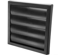 Griglia di ventilazione con feritoie regolabili per un flusso d'aria efficiente, prevenzione delle correnti d'aria e resistenza agli agenti atmosferici, adatta per scarichi di cucina e bagno (12,7 cm