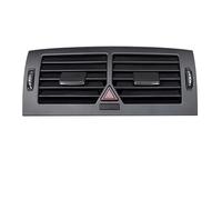 Griglia Di Ventilazione Cromata Per Climatizzatore Centralizzato Console Anteriore Per Mercedes Per Benz W166 W164 W211 W245 W251 R280 B180 B200 B300 Sfiato Aria Condizionata(A 160 Black middle)