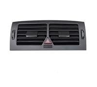 Griglia Di Ventilazione Cromata Per Climatizzatore Centralizzato Console Anteriore Per Mercedes Per Benz W166 W164 W211 W245 W251 R280 B180 B200 B300 Sfiato Aria Condizionata(B 200 Black middle)