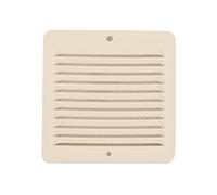 Griglia Di Ventilazione da appoggio con rete in alluminio bianco (15 X 28)
